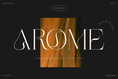 Arome - Display Serif