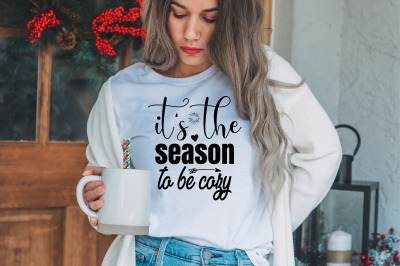 it&#039;s the season to be cozy svg