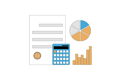 Finance and statistical, accounting and calculating finance, gaap conc