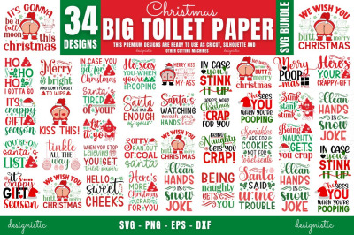 Mega Christmas Toilet Paper Bundle