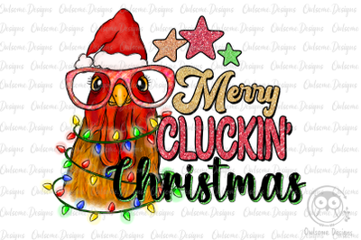 Funny Chicken Christmas Sublimation