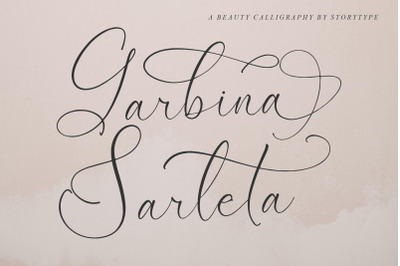 Garbina Sarleta - Beauty Calligraphy