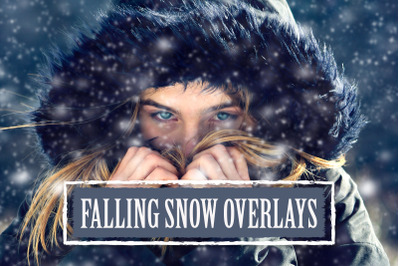 Snow Overlays,Falling snow,Winter Overlays Christmas Overlay