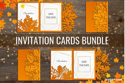 Wedding Invitation SVG | Fall | Autumn | Envelope