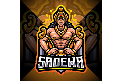 Sadewa esport mascot logo design