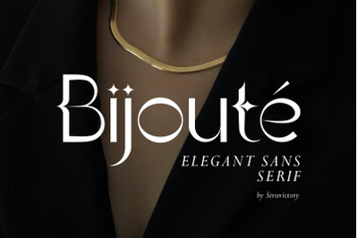 Bijoute - Elegant Sans Serif Font