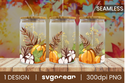 Pumpkin Can Glass Png | Beer Can | 16 Oz Libbey Glass