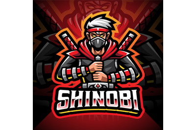 Shinobi esport mascot logo design