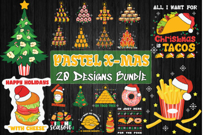 Christmas Fastfood Bundle SVG