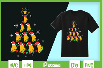 Fast Food Lover Taco Christmas Tree