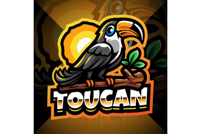 Taucan esport mascot logo design