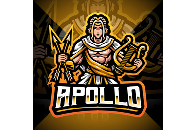 Apollo esport mascot logo design