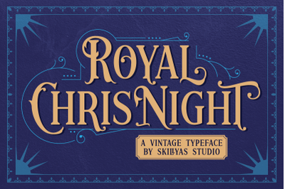 Royal Chrisnight a Vintage Font