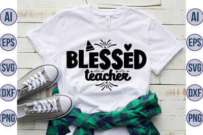 blessed teacher svg