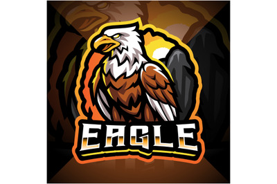 Eagle esport mascot logo design