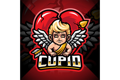 Cupid esport mascot logo design