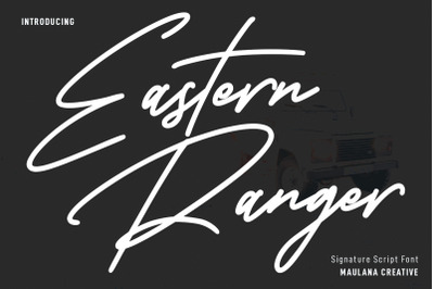 Eastern Ranger Signature Script Font