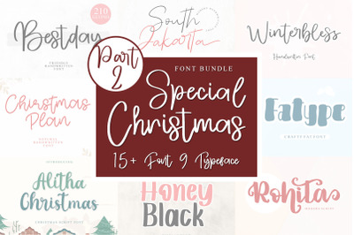 Special Christmas Fontbundle (Vol. 2)