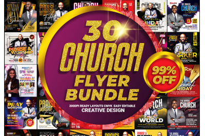 Church Flyer Bundle