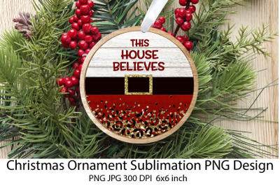 Christmas Ornament .Christmas Ornament Sublimation. Bauble.