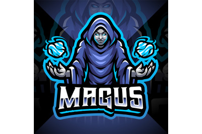 Magus esport mascot logo design