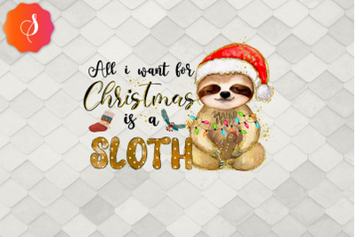 All I Want For Christmas Is Sloth