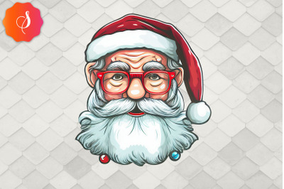 Santa Claus Face Christmas