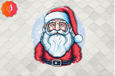 Portrait Of Santa Claus Christmas