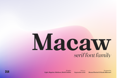 Macaw Serif