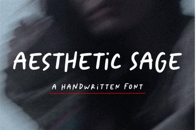 Aesthetic Sage - Handwriting | Quotes | Instagram Font