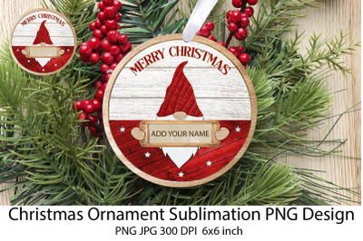 Christmas Ornament PNG. Christmas Ornament Sublimation.
