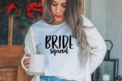 Bride squad svg