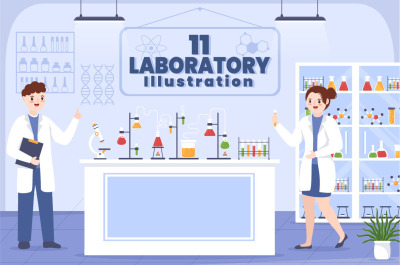 11 Laboratory Design Illustration