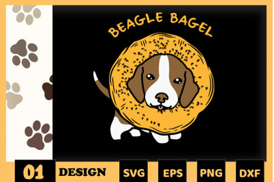 Animal Puns Beagel Bagel Funny