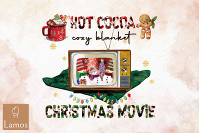 Hot Cocoa Cozy Blanket Christmas Movie