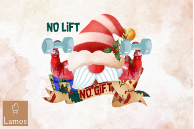 No Lift No Gift Christmas Gymer