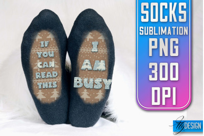 Socks Quotes Sublimation | PNG Design | Family Design