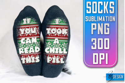 Socks Quotes Sublimation | PNG Design | Family Design