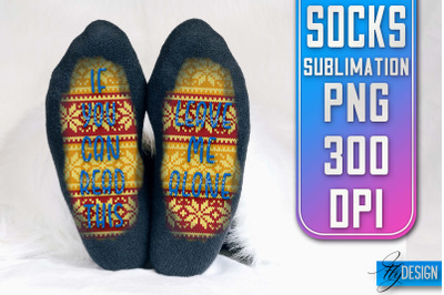 Socks Quotes Sublimation | PNG Design | Family Design