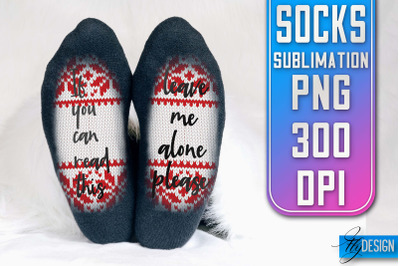 Socks Quotes Sublimation | PNG Design | Family Design