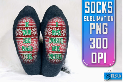 Socks Quotes Sublimation | PNG Design | Family Design