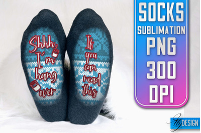 Socks Quotes Sublimation | PNG Design | Family Design