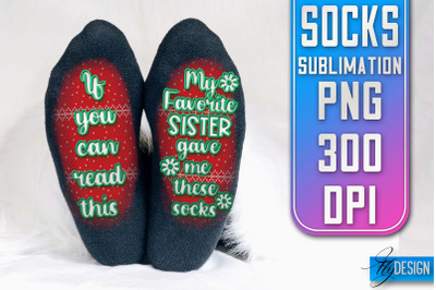 Socks Quotes Sublimation | PNG Design | Family Design