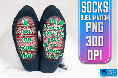 Socks Quotes Sublimation | PNG Design | Family Design