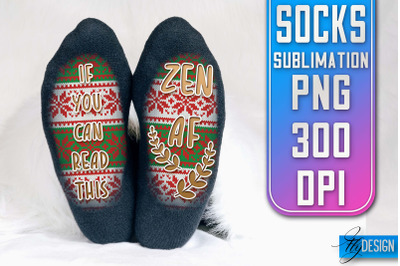 Socks Quotes Sublimation | PNG Design | Family Design