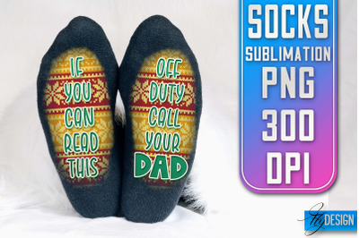 Socks Quotes Sublimation | PNG Design | Family Design