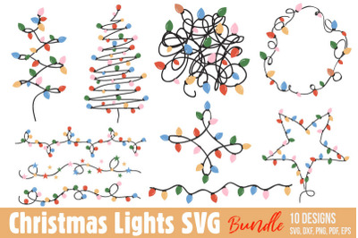 Christmas lights svg bundle, christmas bundle, christms svg bundle