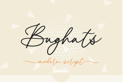 Bughats - Modern Script