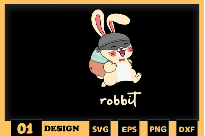 Animal Puns Robbit Funny Cute Rabbit