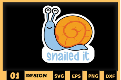 Animal Puns Snail funny Snailed it